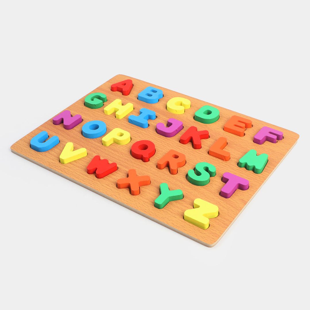 Wooden Sheet Alphabet Board 1320