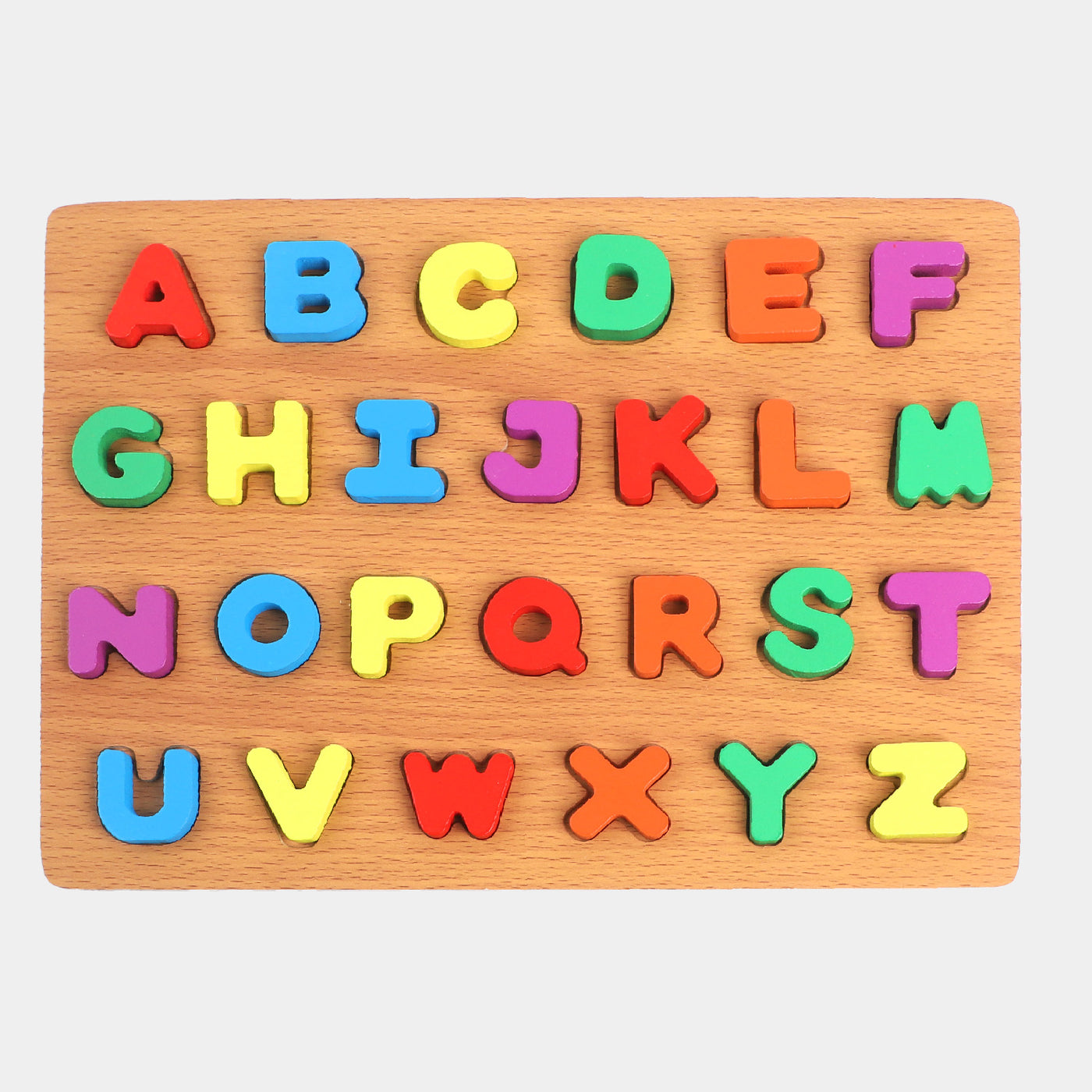 Wooden Sheet Alphabet Board 1320