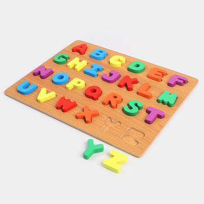 Wooden Sheet Alphabet Board 1320