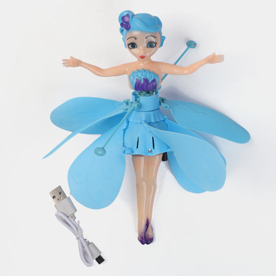 AIRCRAFT FLYING DOLL FOR KIDS - BLUE