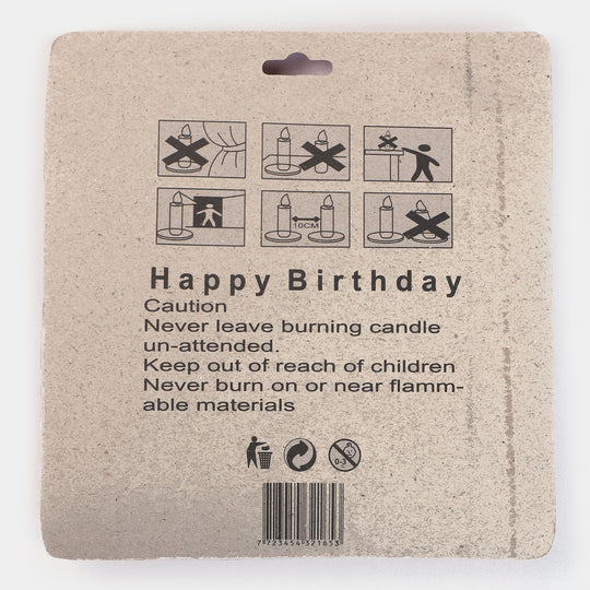 Birthday Alphabeted Candles