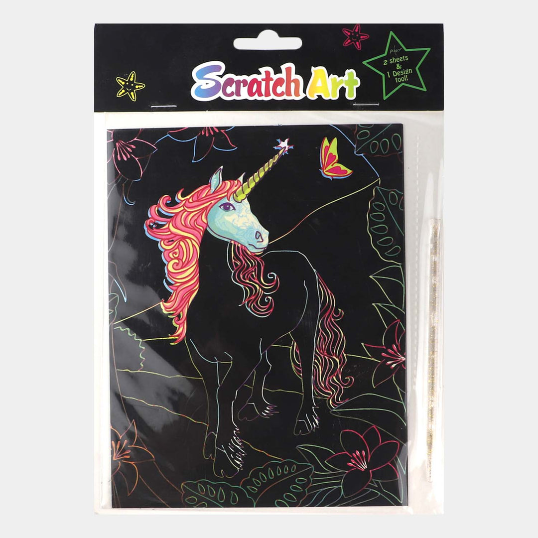 Creative Scratch Art Book