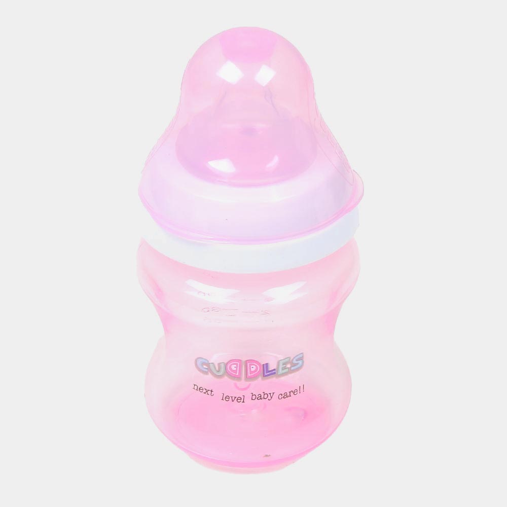 Cuddles Feeder Bottle 150Ml Pink