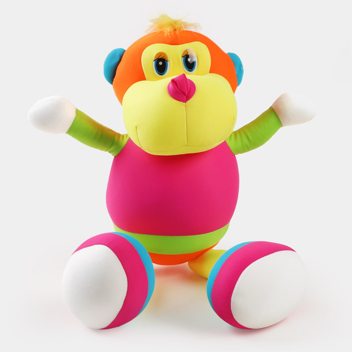 Soft Beans Monkey Toy For Kids - Multi