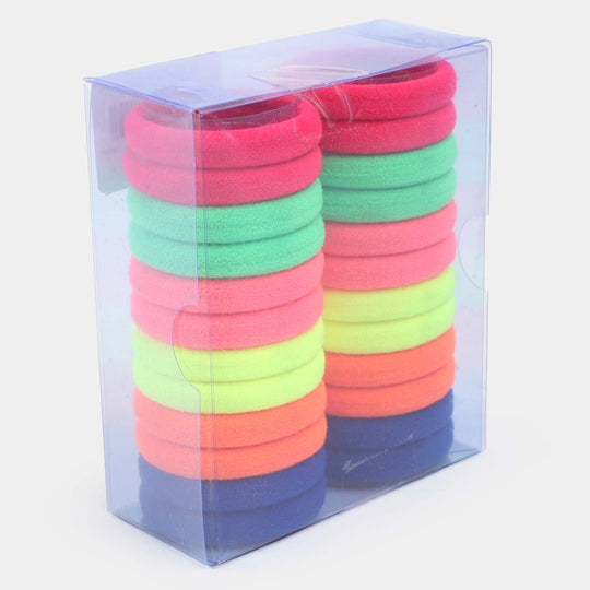 Girls Multicolor Hair Ties/Pony Set