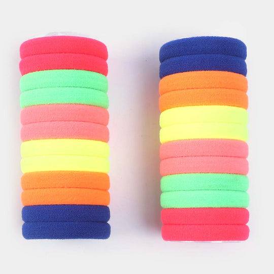 Girls Multicolor Hair Ties/Pony Set