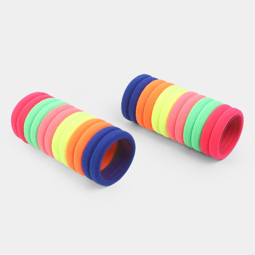 Girls Multicolor Hair Ties/Pony Set