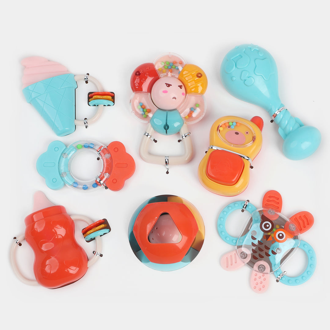 Baby Rattles Toy 08PCs | 0M+