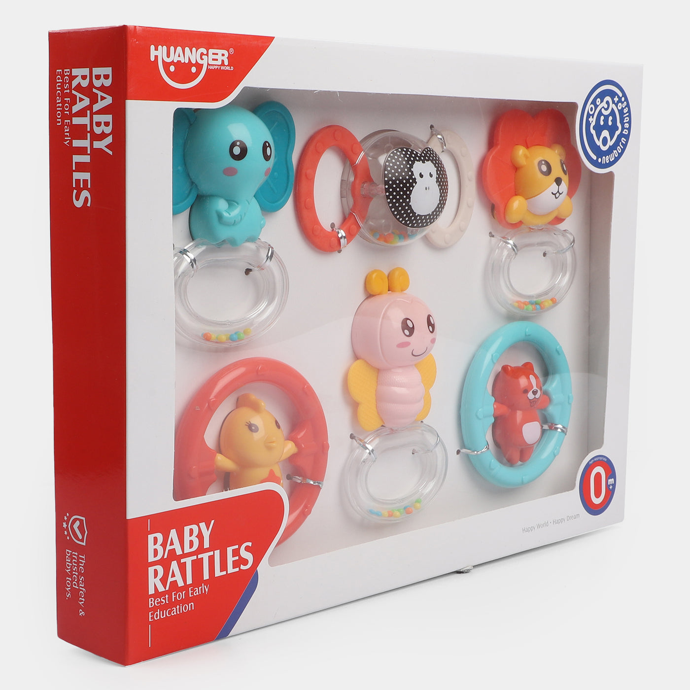 Baby Rattles Toy 06PCs | 0M+