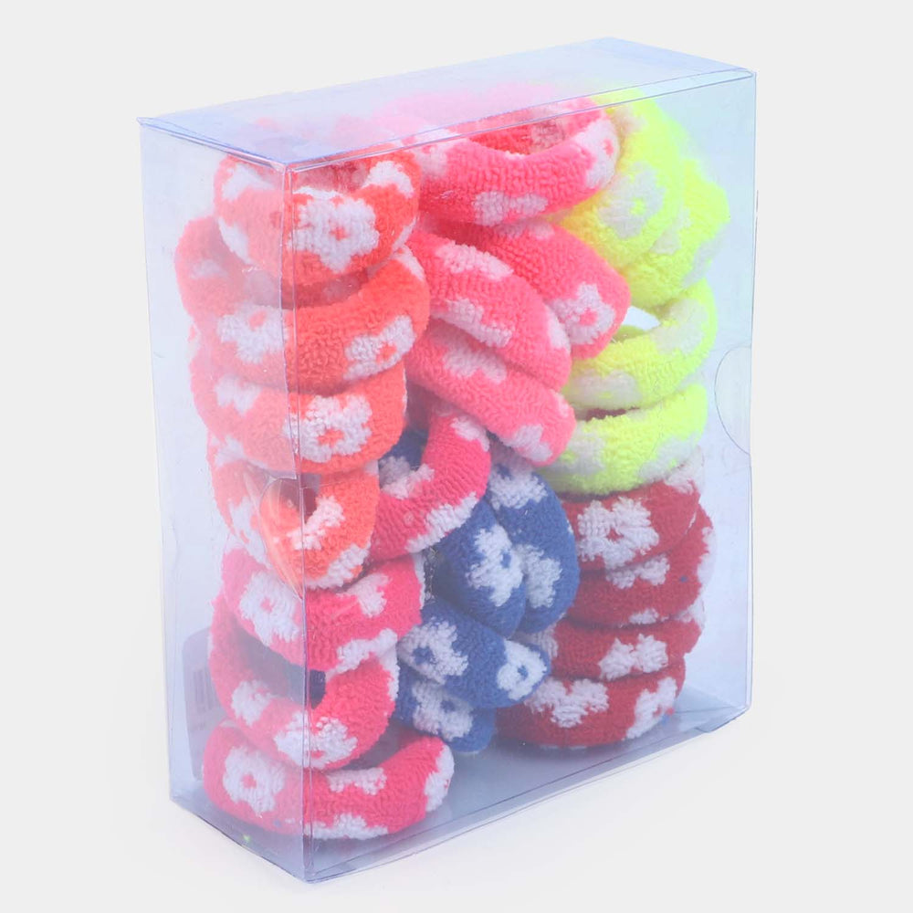 Girls Multicolor Hair Ties/Pony Set