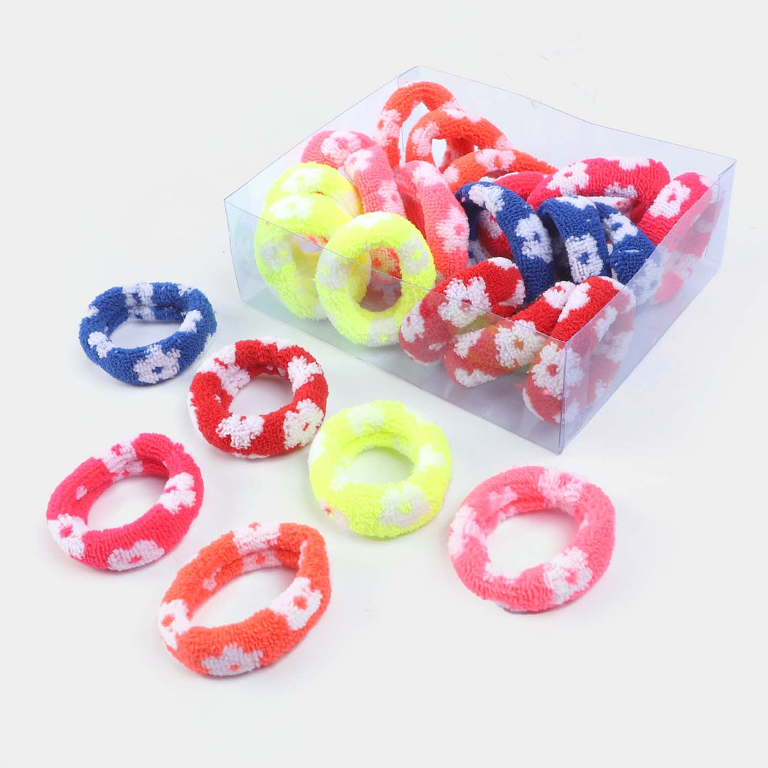 Girls Multicolor Hair Ties/Pony Set