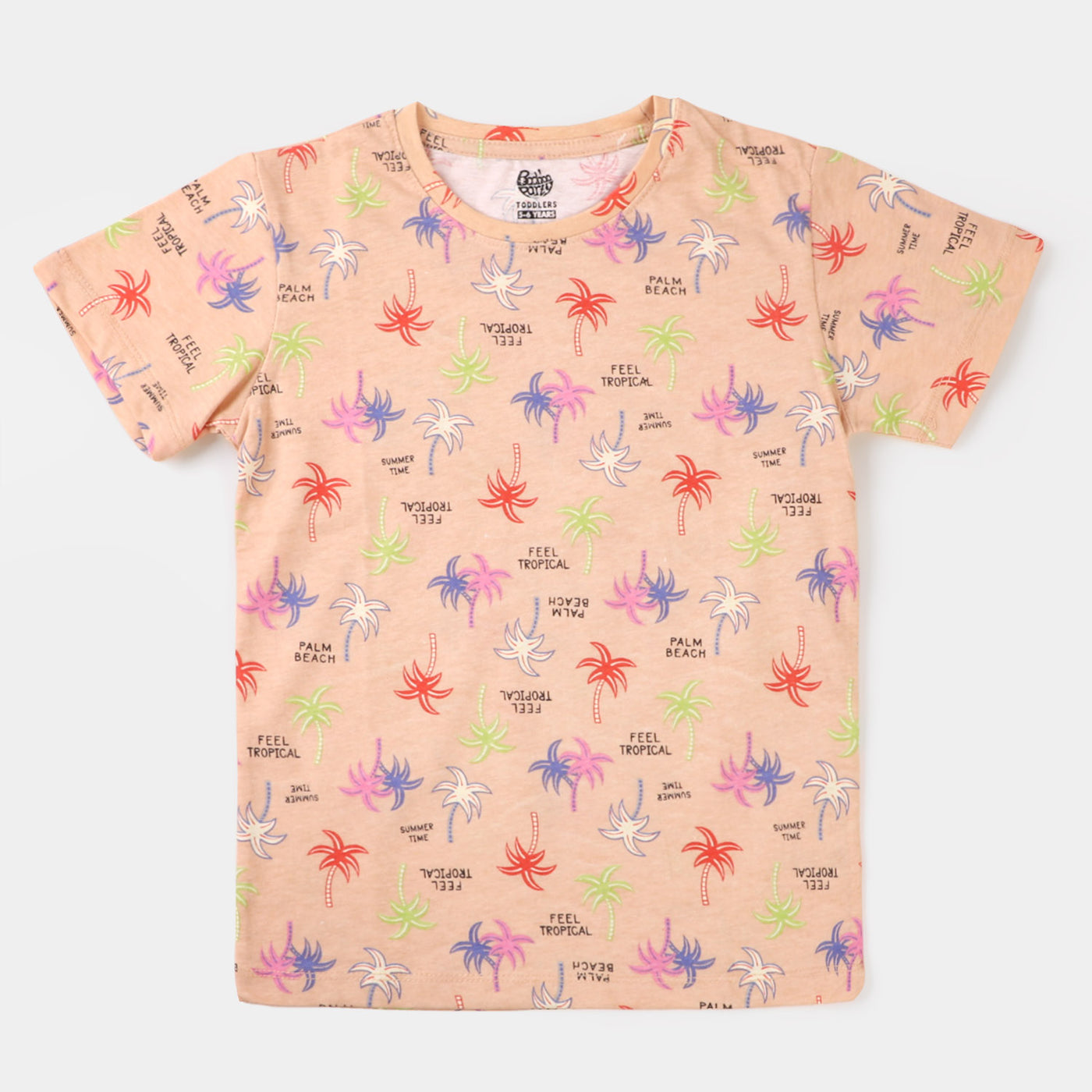 Girls T-Shirt H/S Summer Time - Scallop