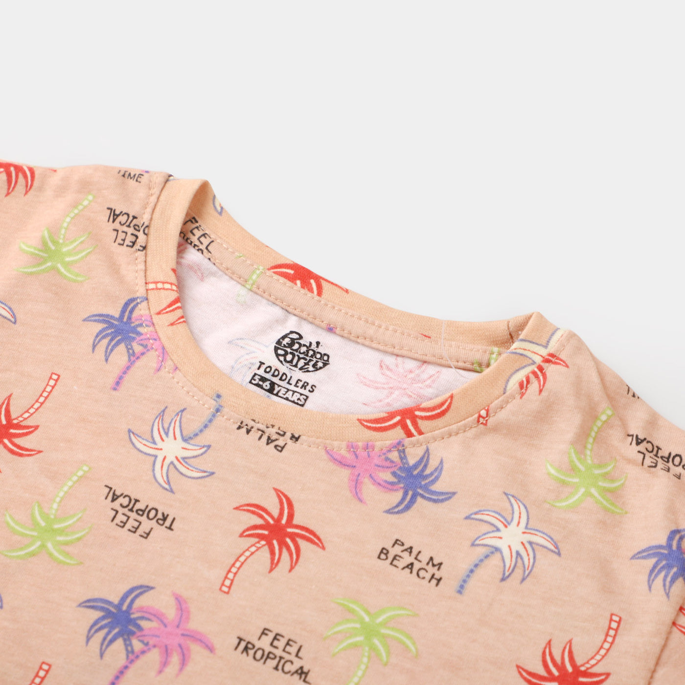 Girls T-Shirt H/S Summer Time - Scallop