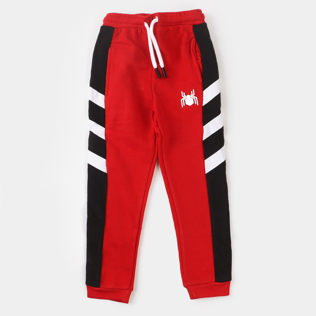 Boys Terry Pajama Spider - Red