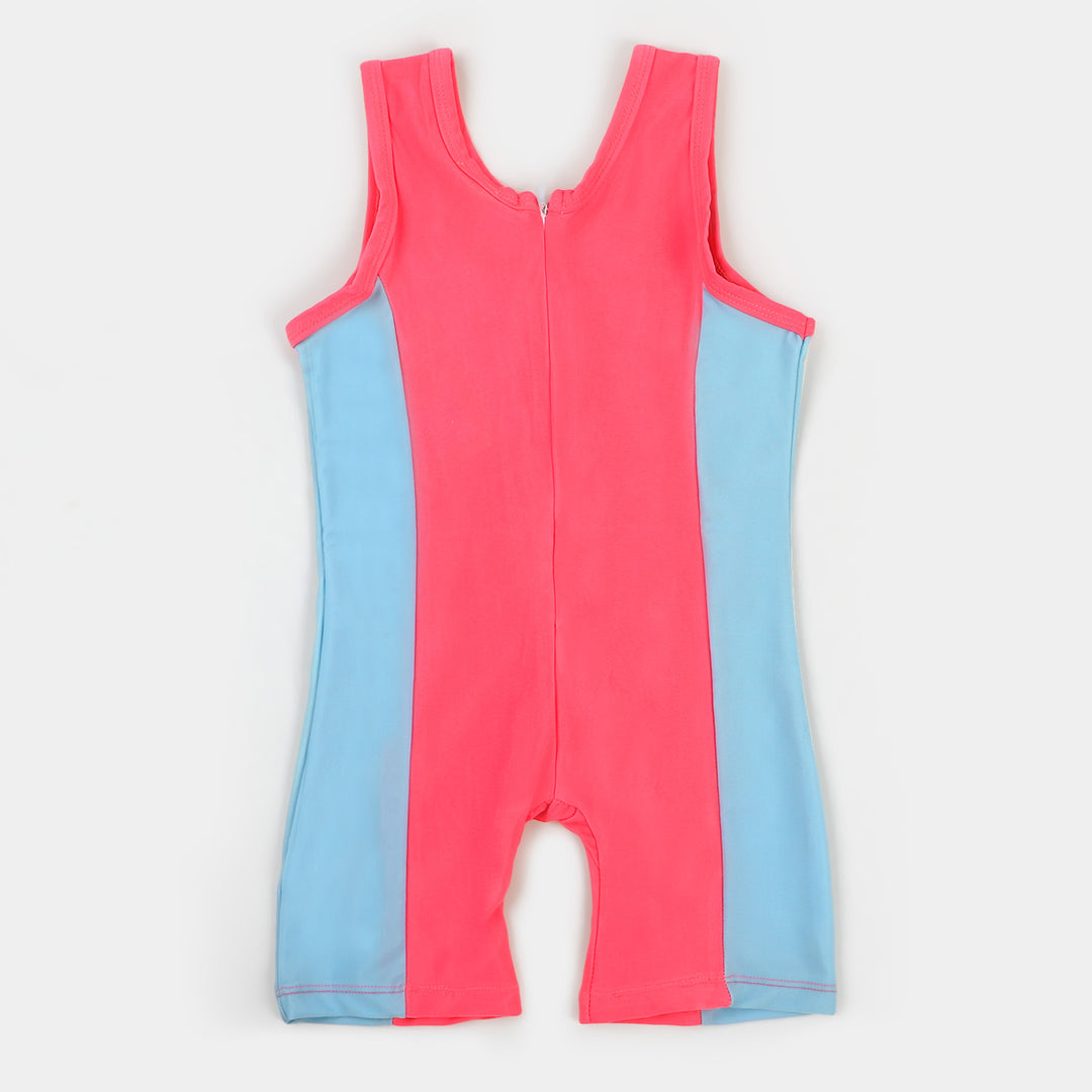 Girls Swimming Suit Here Comes Sun - Pink