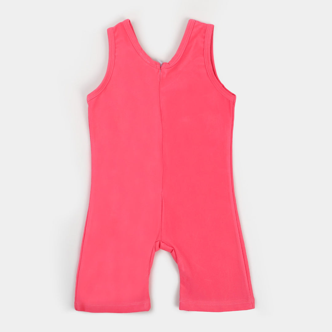 Girls Swimming Suit Dolphin - Pink