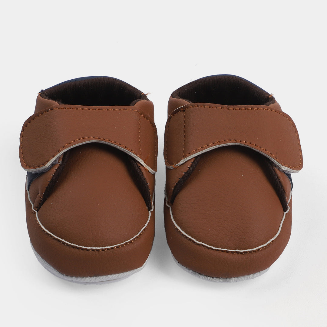 BABY BOYS SHOES 1907-CAMEL