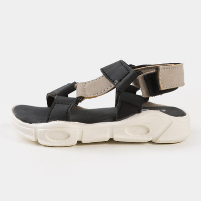 Boys Sandal 203-37 - Black/Grey