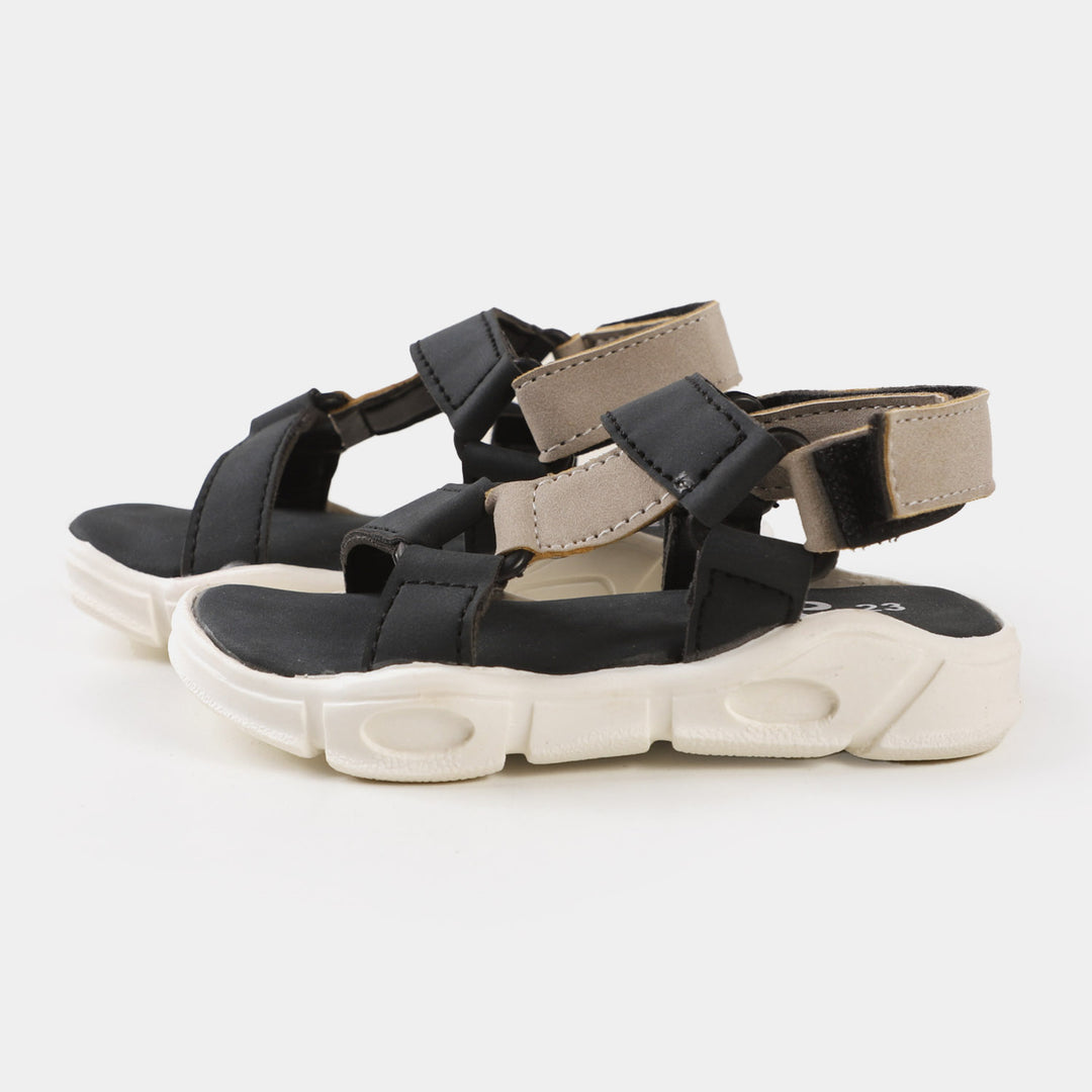 Boys Sandal 203-37 - Black/Grey