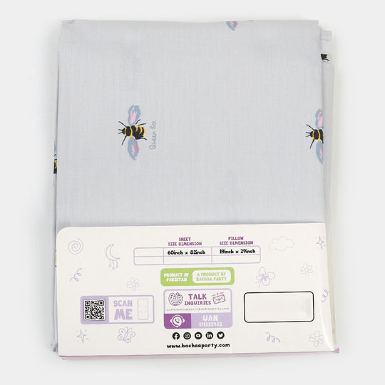 Kids Pillow & Bed Sheet Set