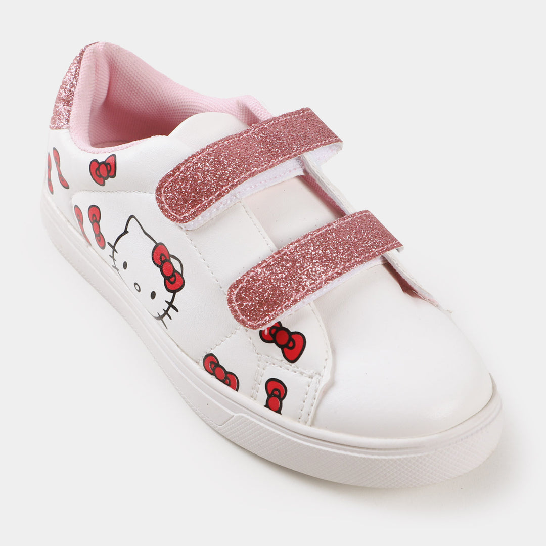 Girls Sneakers JS-2202 - White Pink