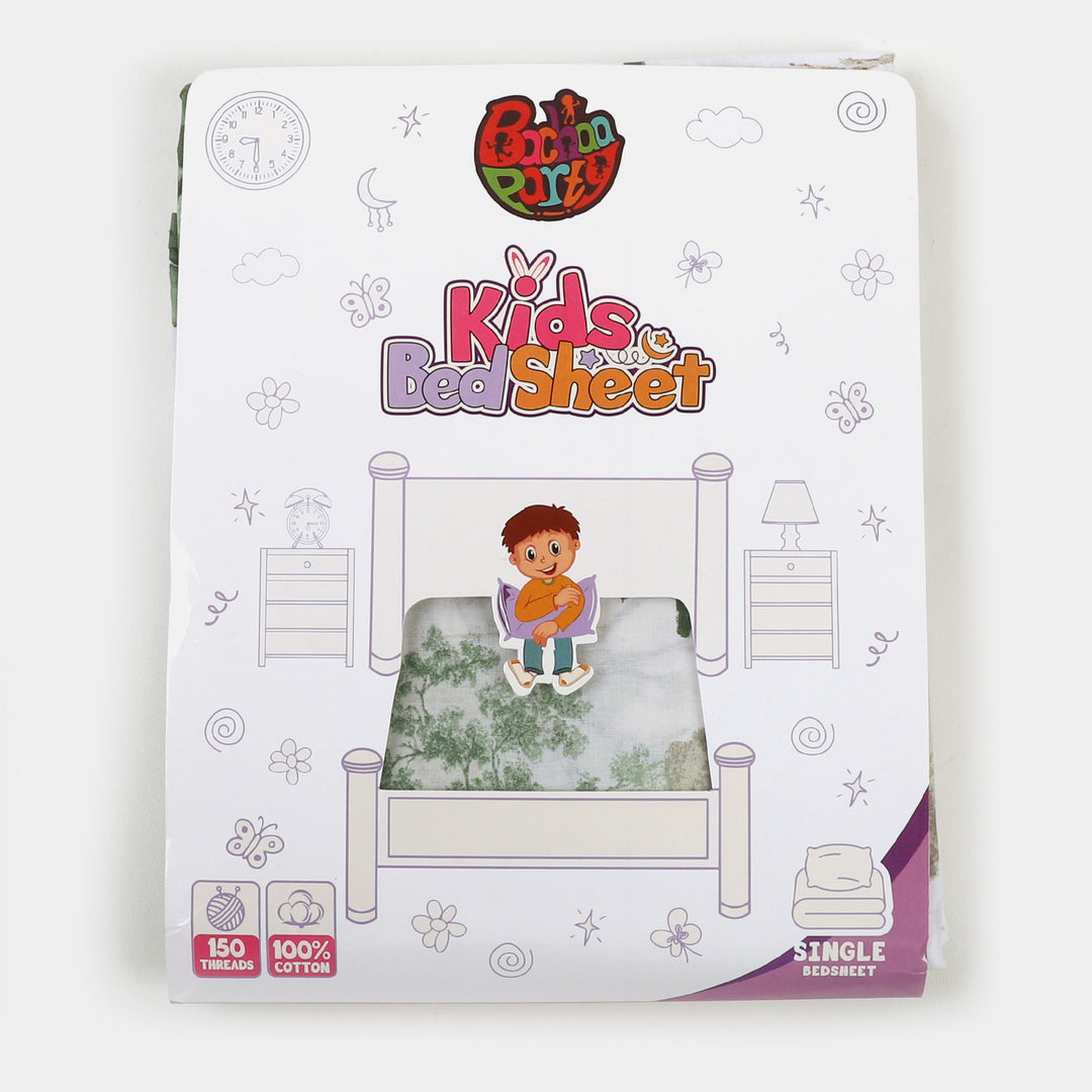 Kids Pillow & Bed Sheet Set