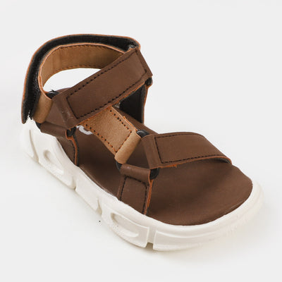 Boys Sandal 203-37 - Coffee/Beige