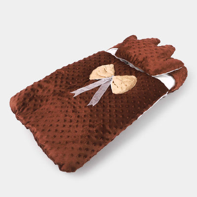Poppy Seed Carry Nest Bow Style-BROWN