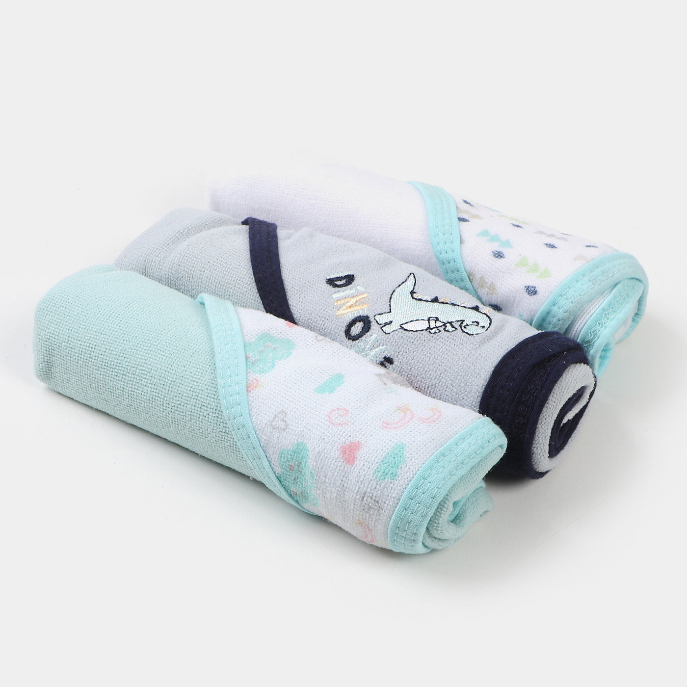 Pak of 3 Hooded Bath Towel