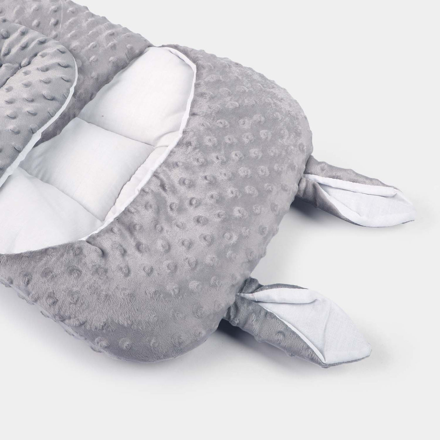 Baby Carry Nest Minky Dot | GREY