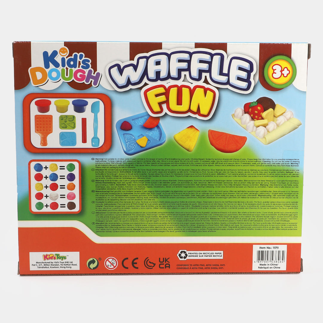 Kids Waffle Fun Dough Set