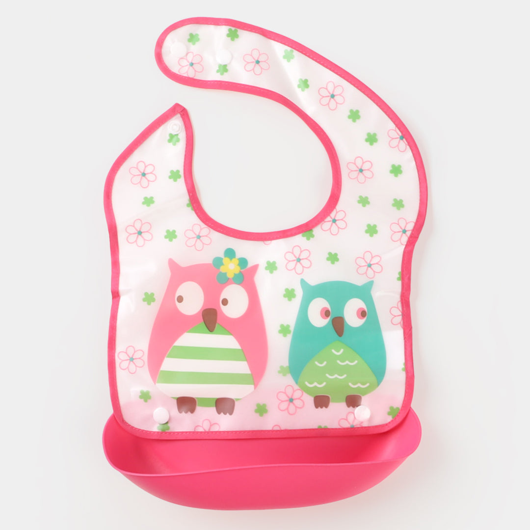 Double Button Plastic Bib | 6M+