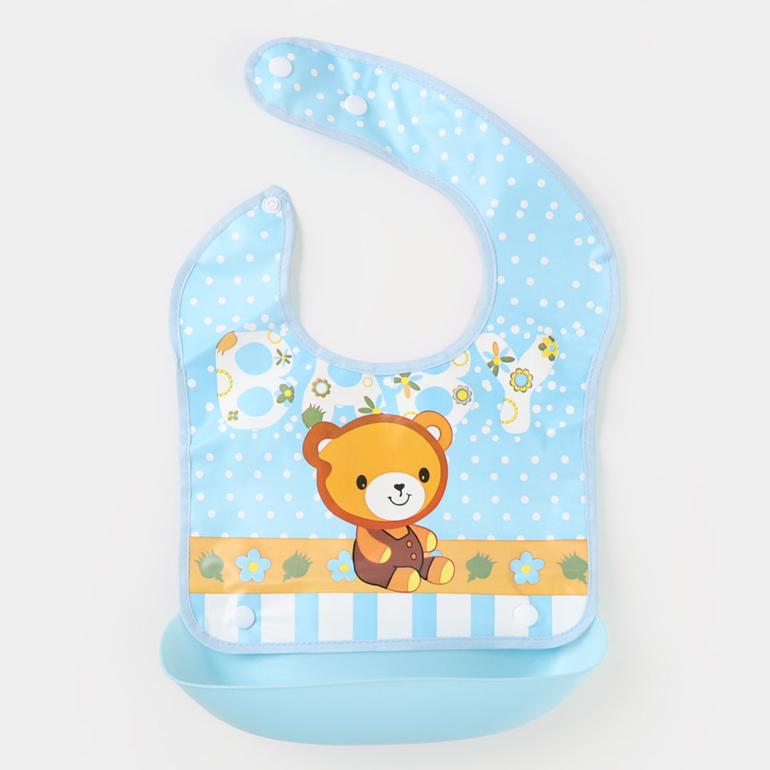 Double Button Plastic Bib | 6M+