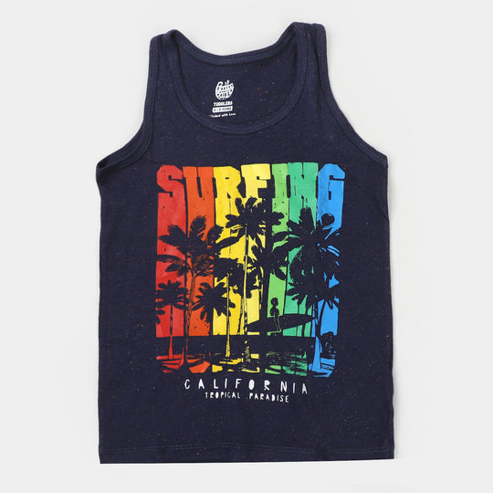 Boys Cotton Sando Surfing - Mix.