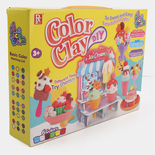 Kids DIY Colorful Dough Play Set Toy