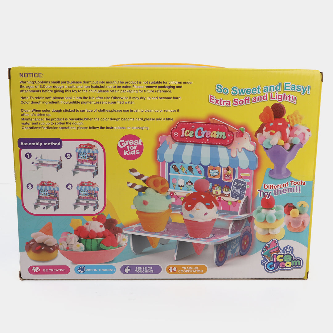 Kids DIY Colorful Dough Play Set Toy