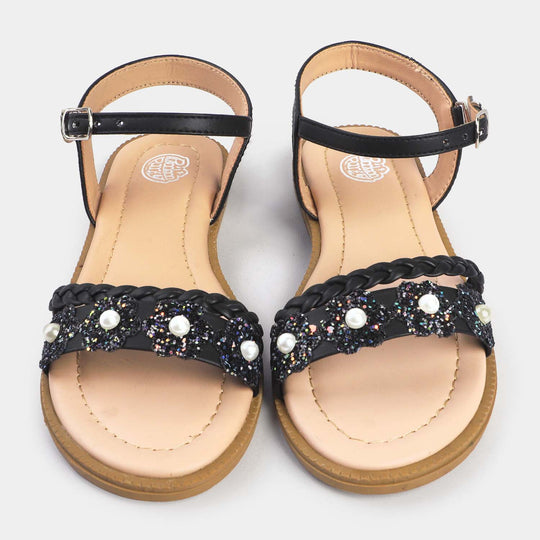 Girls Sandal SQ-001-BLACK