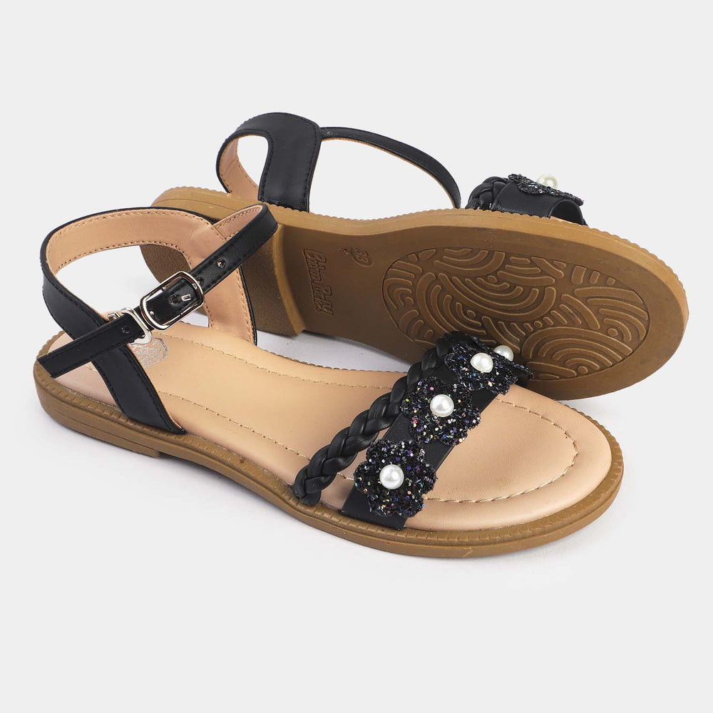 Girls Sandal SQ-001-BLACK