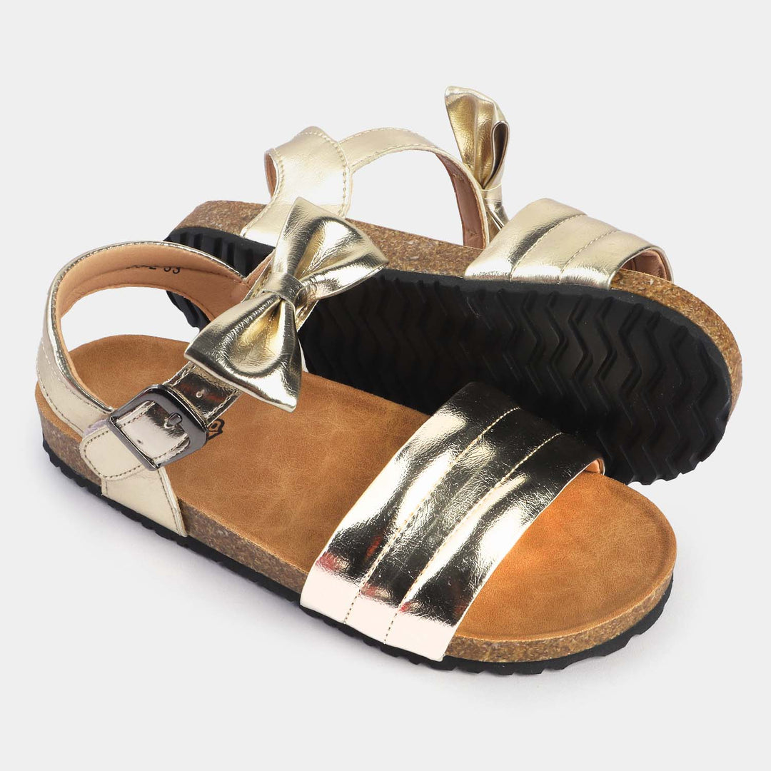 Girls Sandal 20-2-Gold