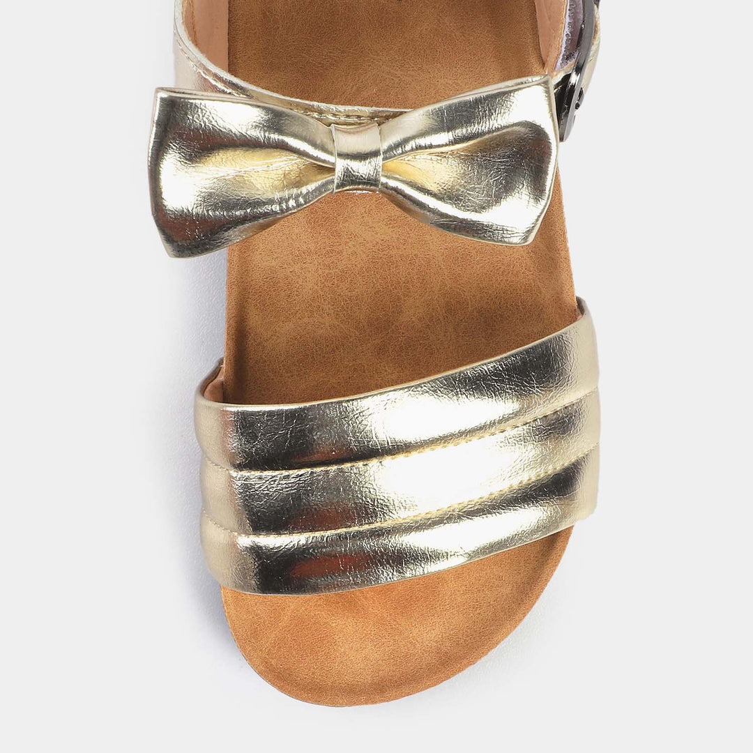 Girls Sandal 20-2-Gold