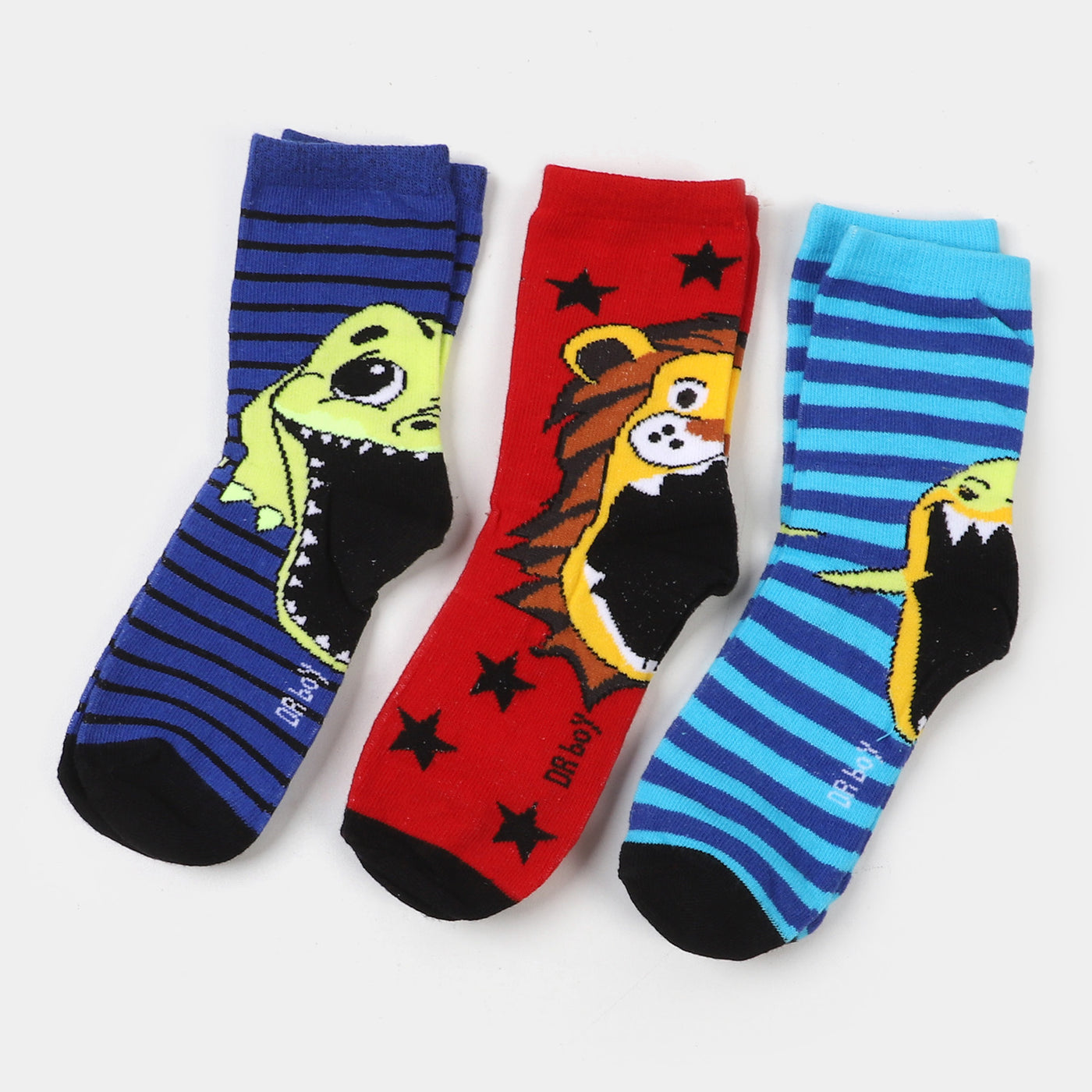 Socks Pair Of 3 For Boys