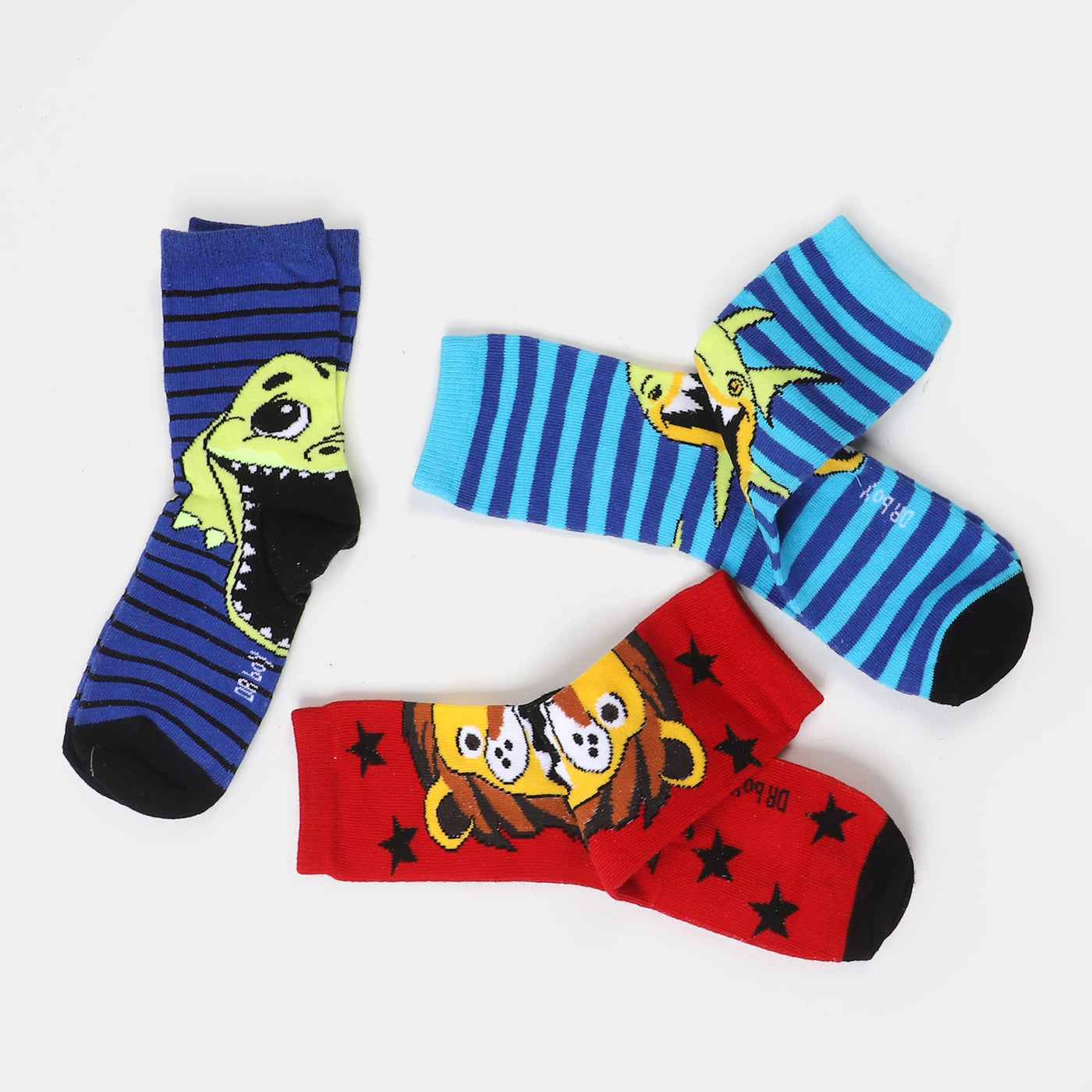 Socks Pair Of 3 For Boys