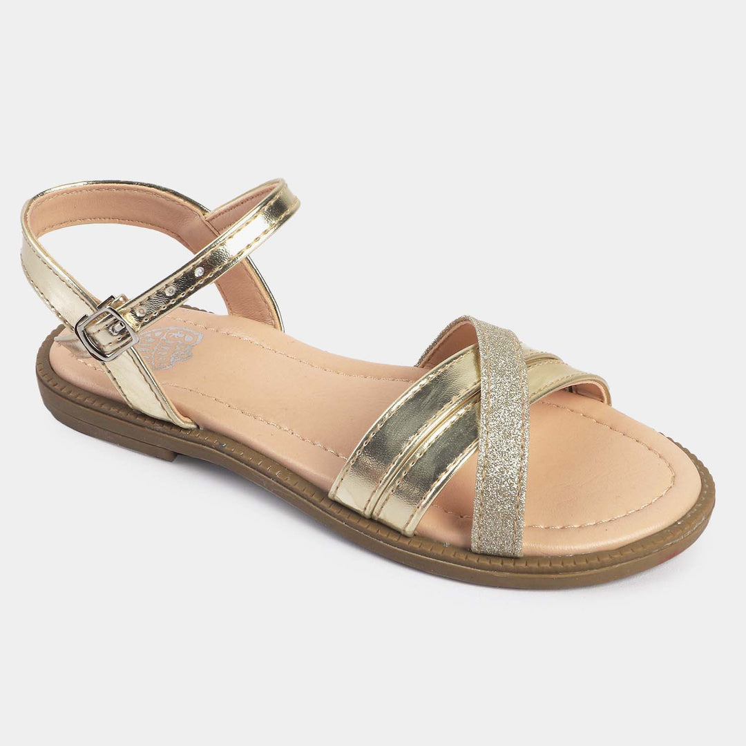 Girls Sandals 456-59-Golden