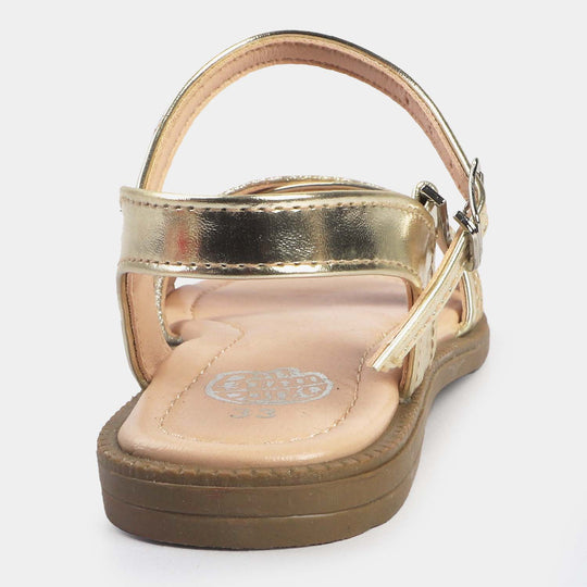 Girls Sandals 456-59-Golden