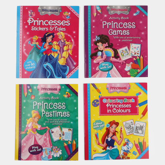 Princess Activity Books & stickers Pack For Girls