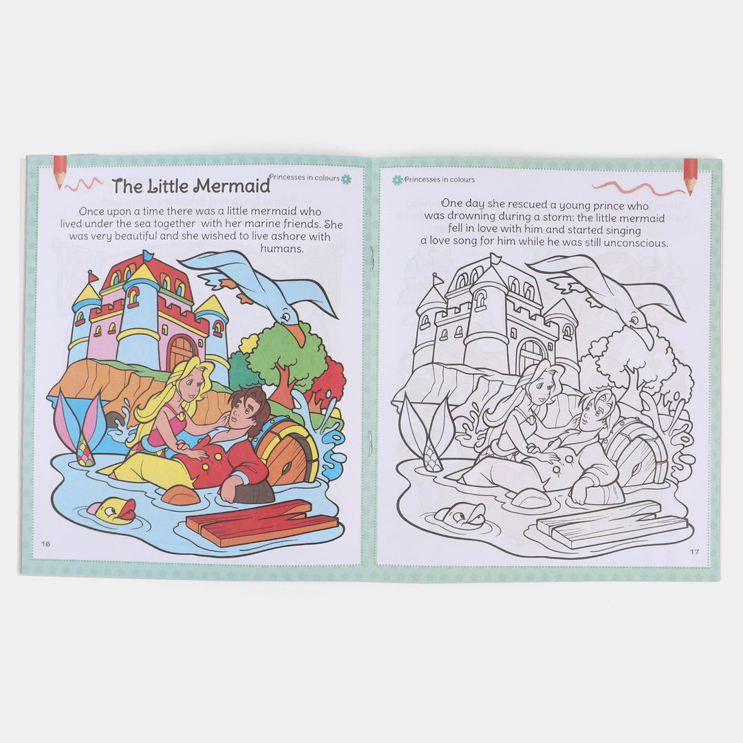 Princess Activity Books & stickers Pack For Girls