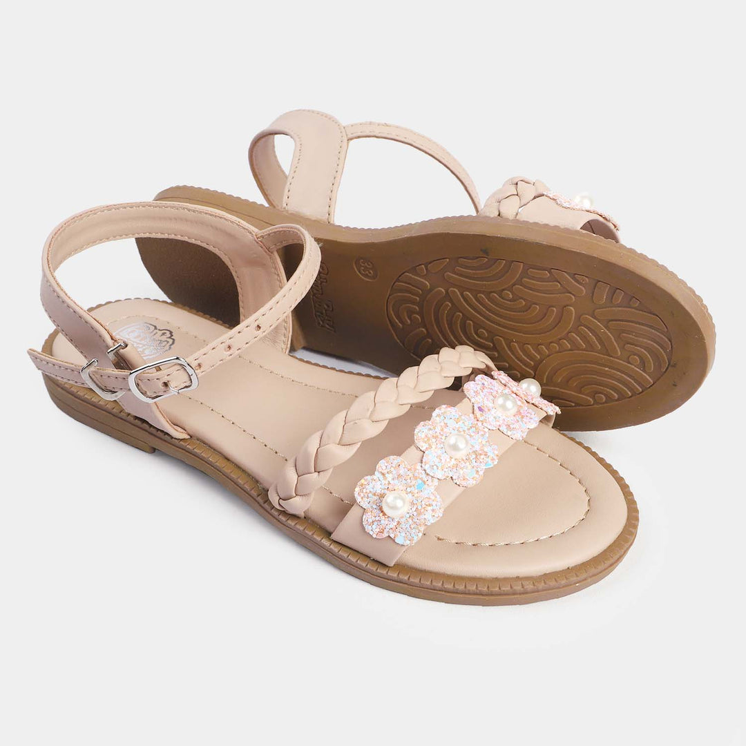 Girls Sandal SQ-001-BEIGE