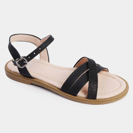 Girl Sandal 456-59-BLACK