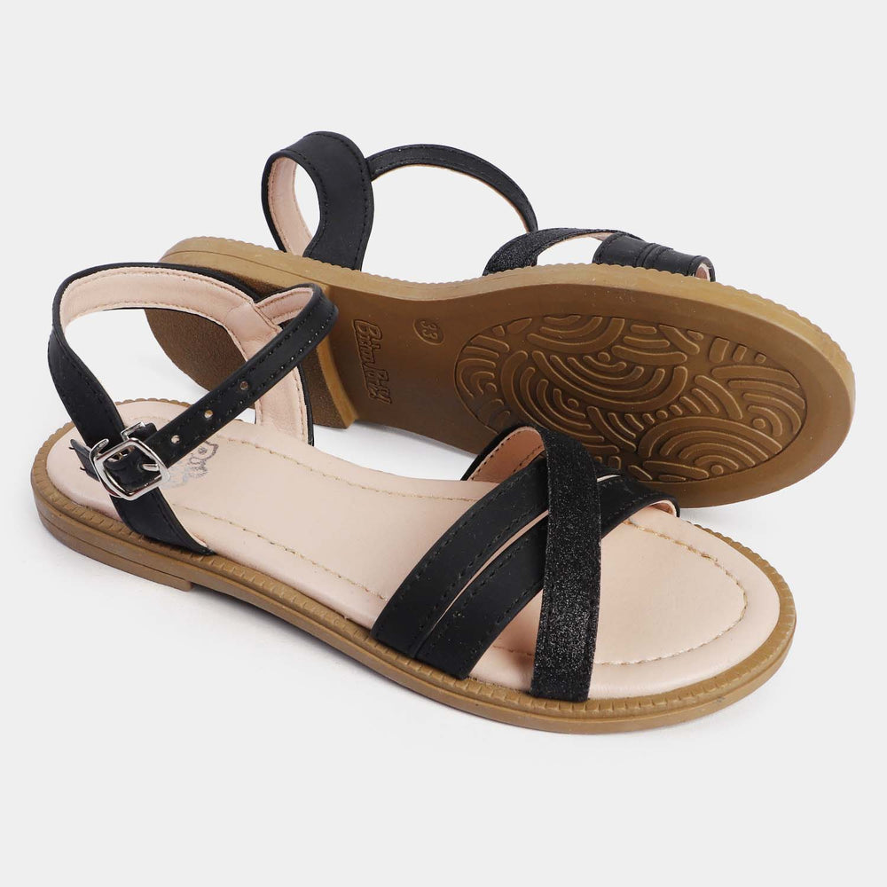 Girl Sandal 456-59-BLACK