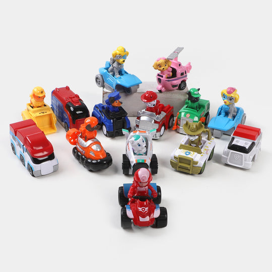 Action Character Cars Play Set For kids